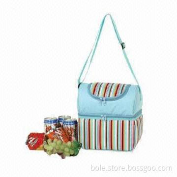 Lunch Cooler Bag, Low Cadmium, Keeps Food Hot or Cool for Hours, Various Designs are Available